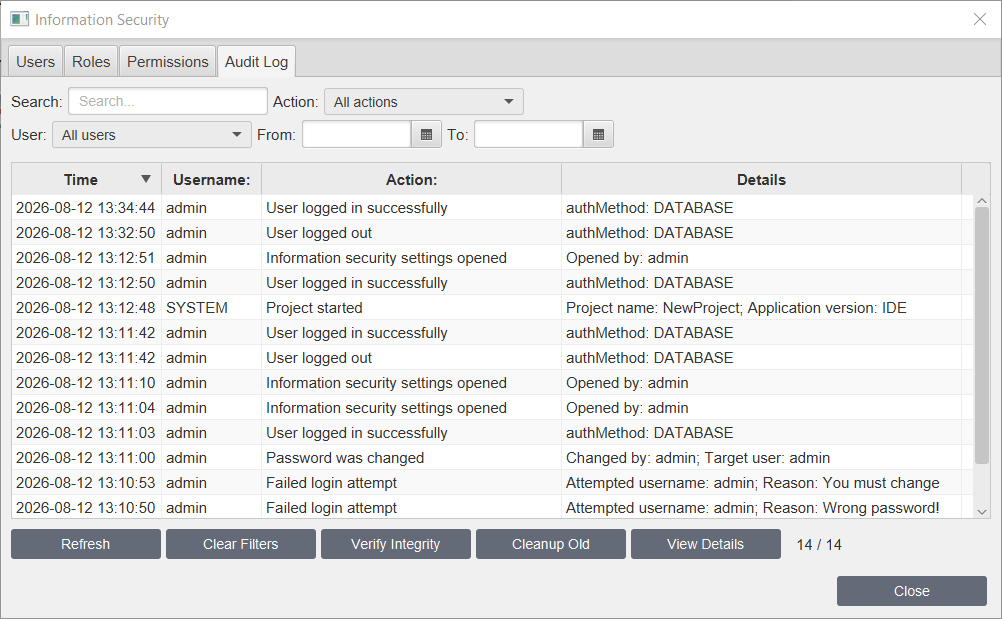 auditlog